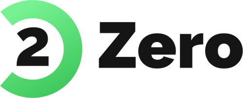 Logo 2-Zero, Klimathon, Nachhaltigkeitsnetzwerk