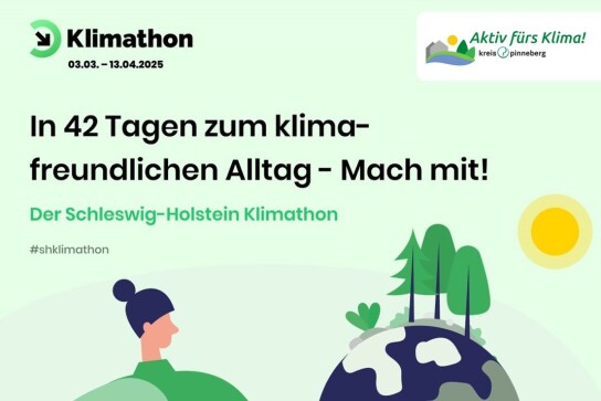 Klimathon Einladung in 42 Tagen zum klimafreundlichen Alltag -Mach mit!